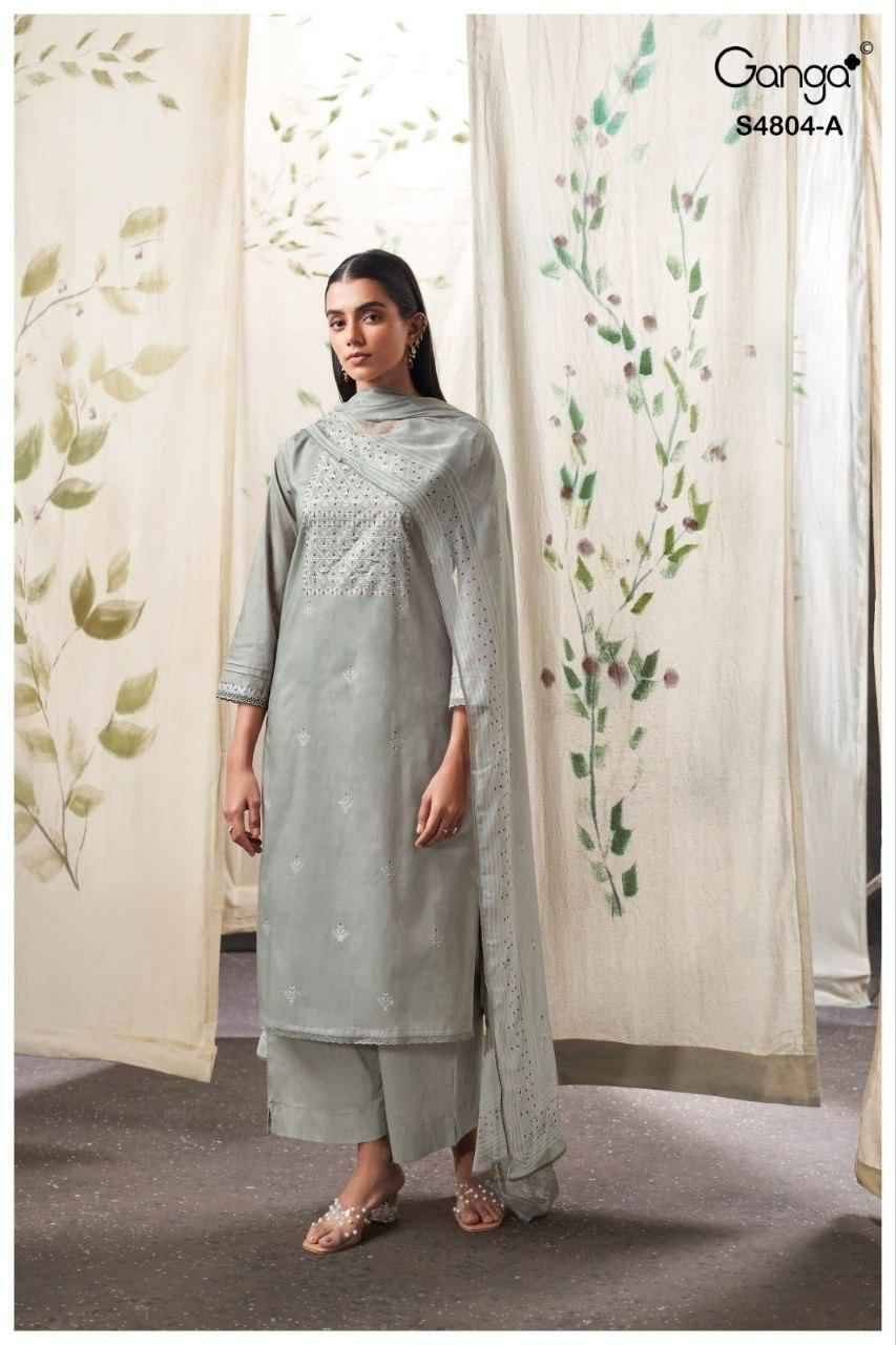 DRISANAE 4804 Series By Ganga Fashion Beautiful Festive Suits Stylish Colorful Fancy Casual Wear & Ethnic Wear PREMIUM COTTON Print Dresses At Wholesale Price